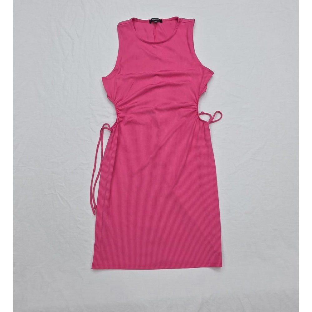 Women's‎ Ambiance Pink Dress With Side Cutouts Size Large